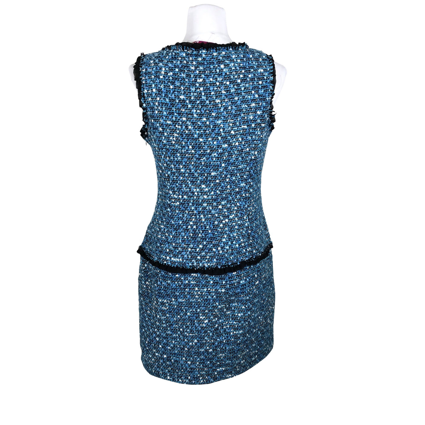 Unisex Jaune Rouge - Sheath dress, size 38 - Turquoise (3)