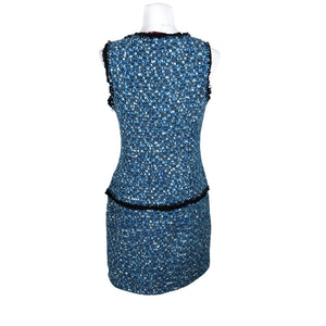 Unisex Jaune Rouge - Sheath dress, size 38 - Turquoise (3)