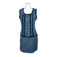 Unisex Jaune Rouge - Sheath dress, size 38 - Turquoise ()
