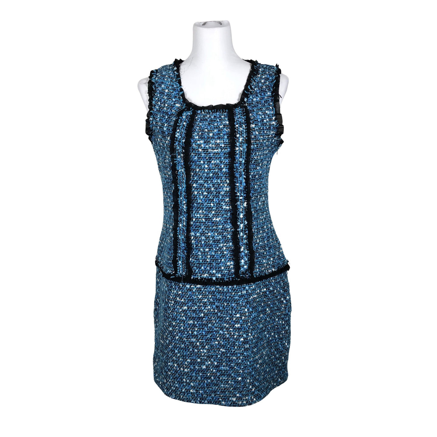 Unisex Jaune Rouge - Sheath dress, size 38 - Turquoise (2)