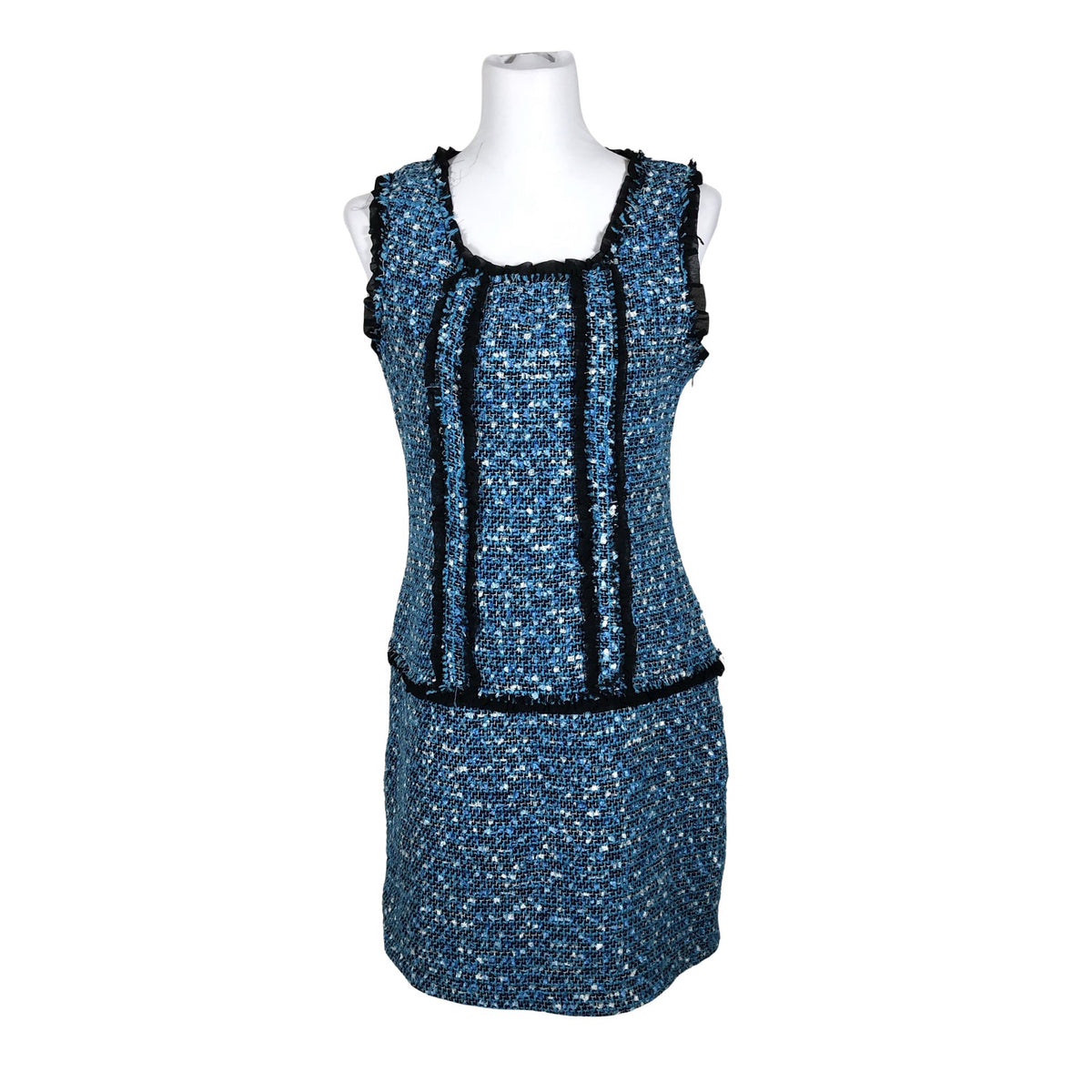 Unisex Jaune Rouge - Sheath dress, size 38 - Turquoise (2)