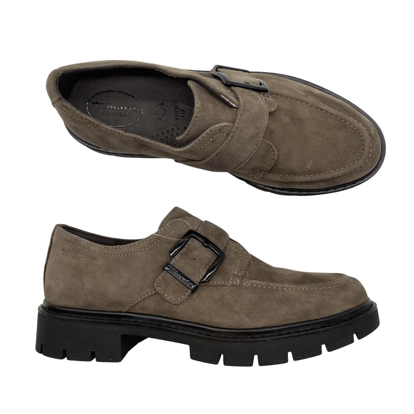 Unisex Tamaris - Walking shoes, size 38 - Brown (1)