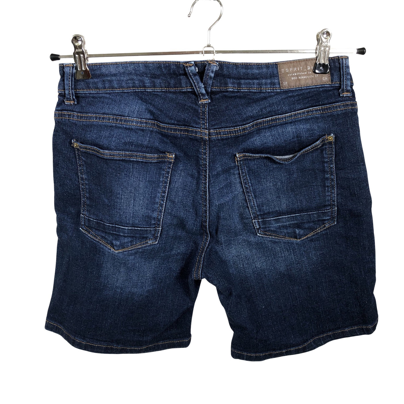 Unisex Esprit - Denim shorts, size 38 - Blue (2)