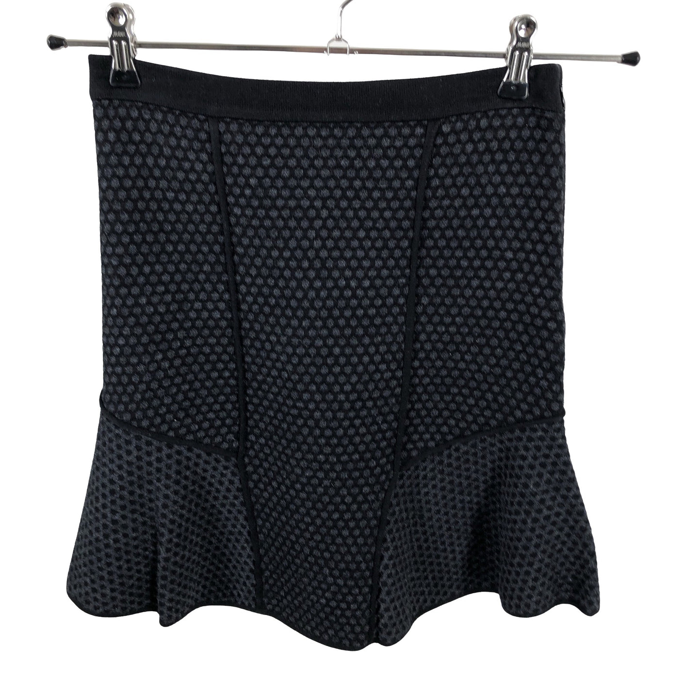 Unisex Sandro Paris - Fabric skirt, size 36 - Gray (1)