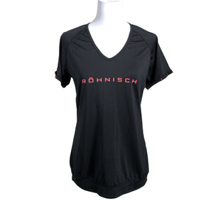 Unisex Röhnisch - Sports shirt, short sleeve, size 40 - Black (1)