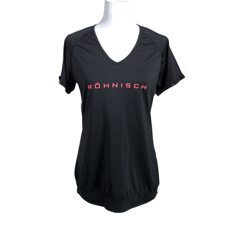 Unisex Röhnisch - Sports shirt, short sleeve, size 40 - Black ()