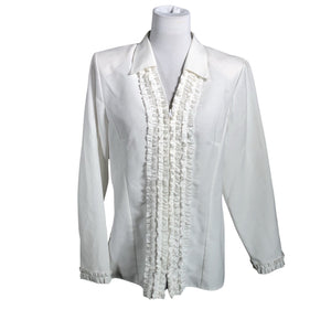 Unisex Malviina - Blouse, size 38 - White (1)