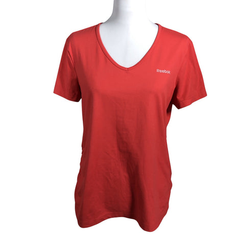 Unisex Reebok - Sports shirt, short sleeve, size 40 - Red ()