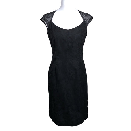Unisex Laurèl - Schiffon dress, size 36 - Black ()