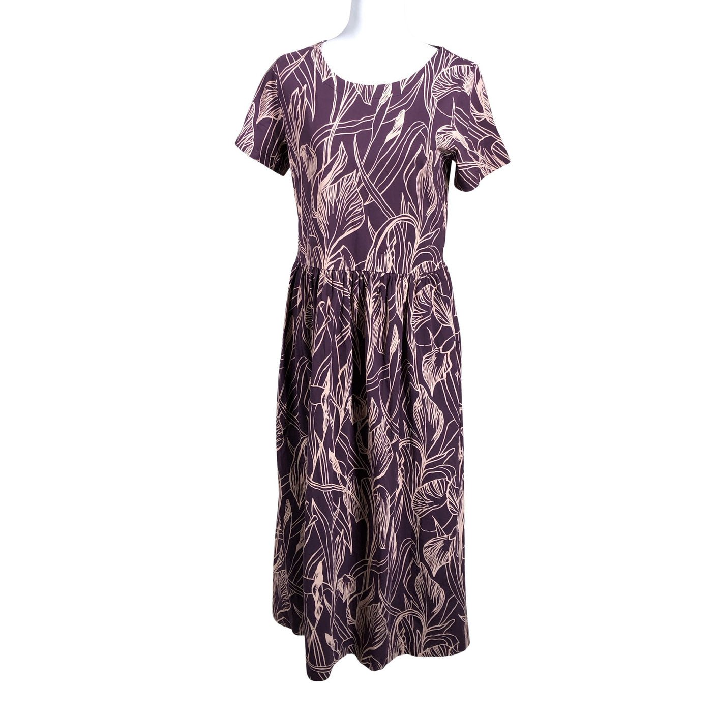 Unisex NOSH - Tricot dress, size 40 - Violet (1)