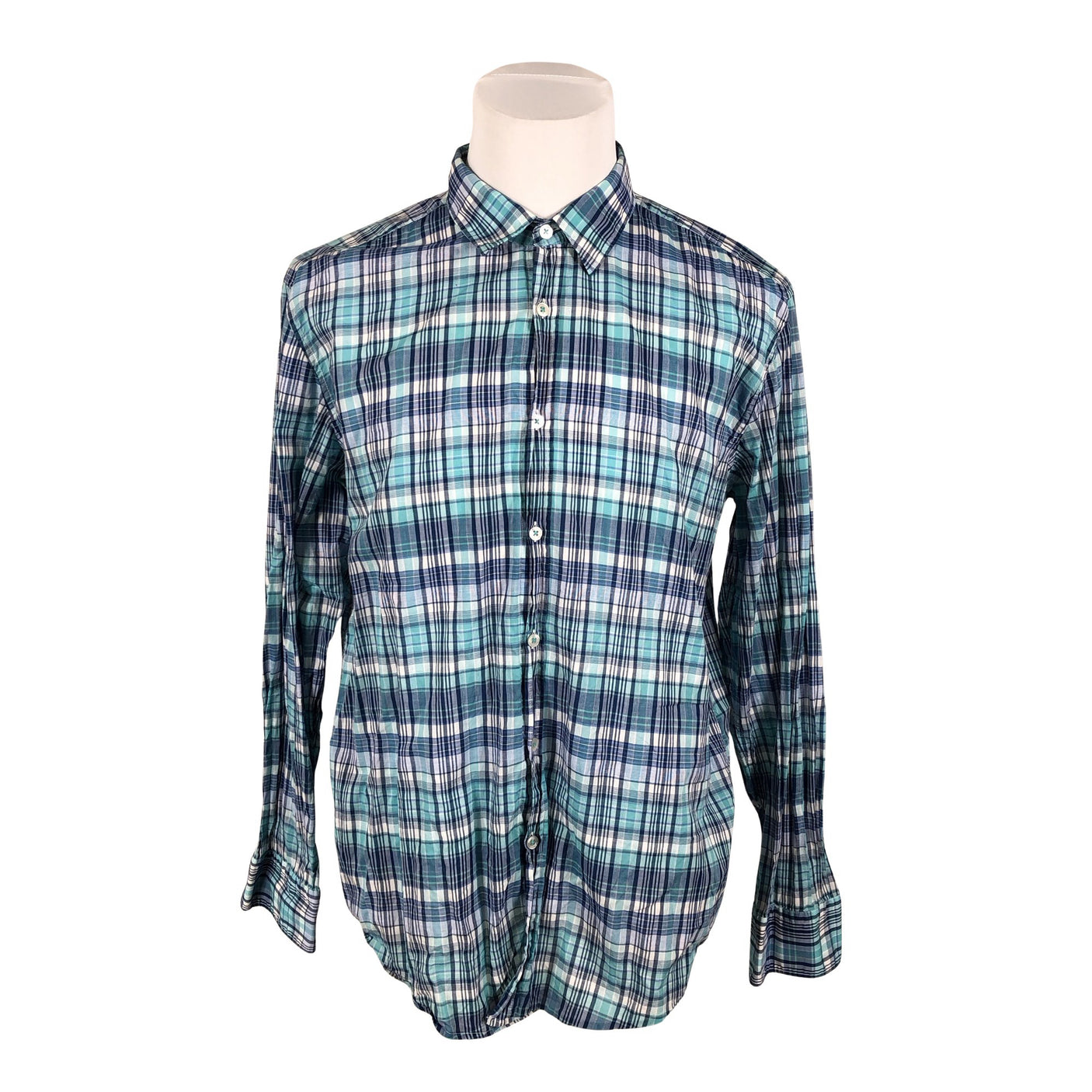 Unisex Hugo Boss - Collared shirt, size XXL - Blue (1)