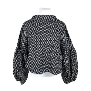 Unisex Nouki - Tricot shirt, size 46 - Black (1)