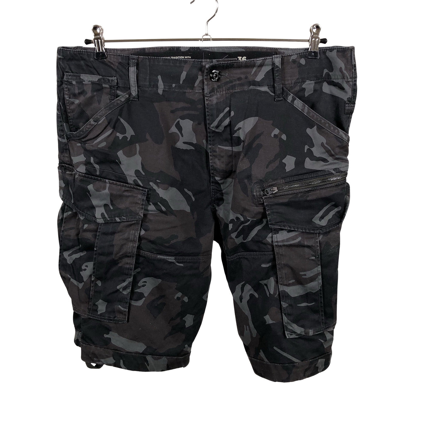 Unisex G-star - Shorts, size W36 - Brown (1)
