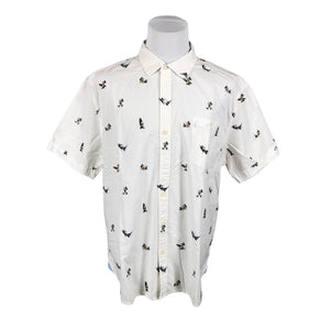 Unisex Tommy Bahama - Collared shirt, size XXL - White (1)