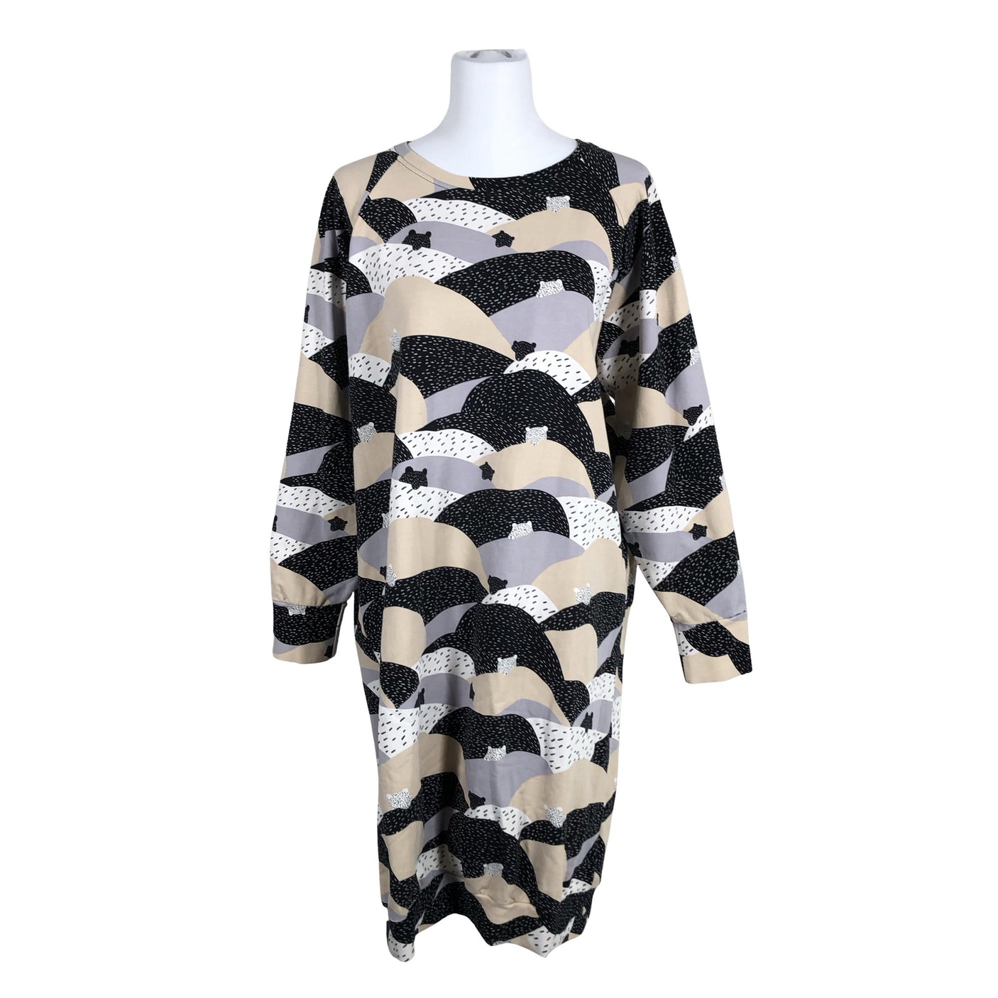 Unisex Papu - Sweatshirt dress, size 40 - Beige (1)