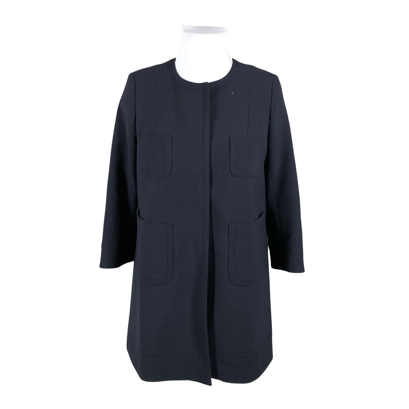 Unisex Tara Jarmon - Wool coat, size 44 - Blue (1)