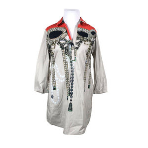 Unisex Sara Roka - Tunic, size 44 - Gray (1)