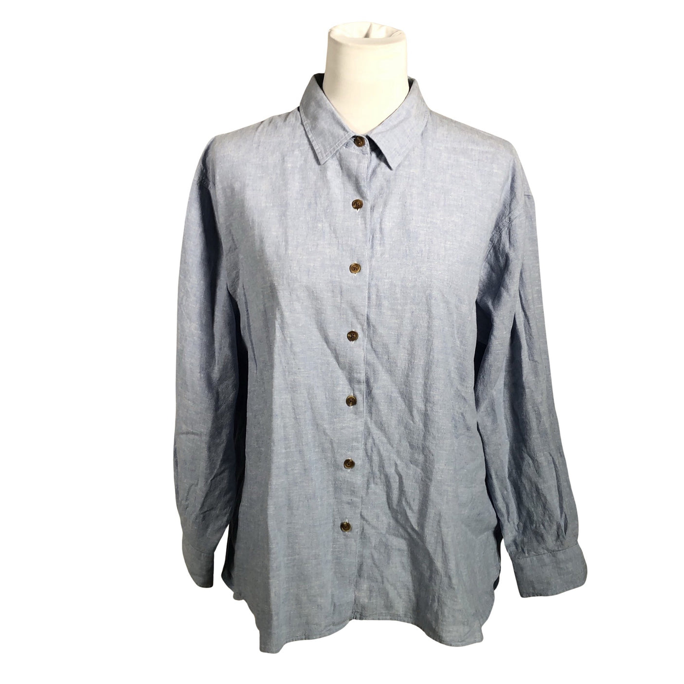 Unisex Barbour - Collared shirt, size 40 - Light blue (1)
