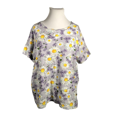 Unisex Zizzi - T-shirt, size 46 - Violet ()