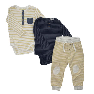 Unisex Newbie - Body, size 80 - 86 - Yellow (1)