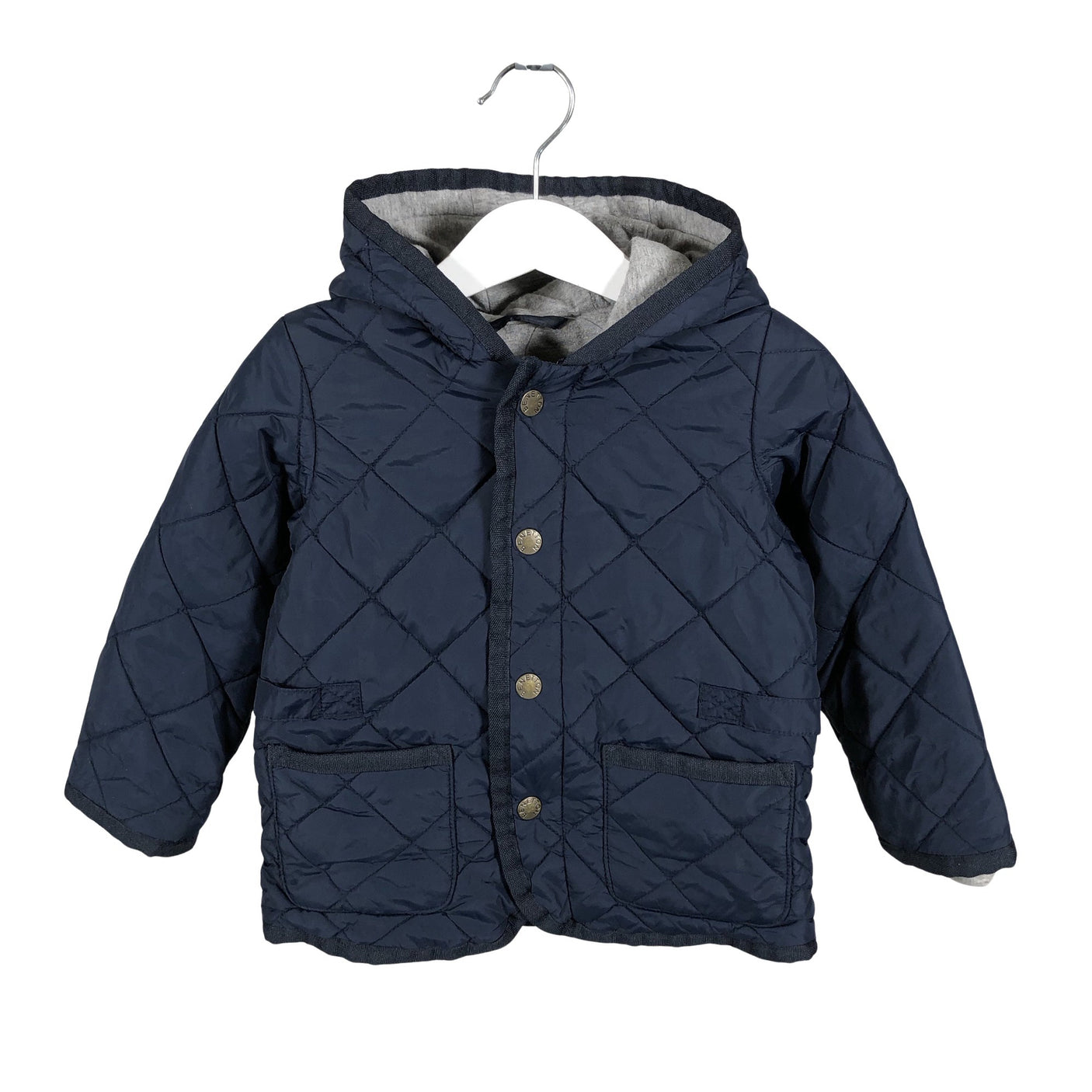 Unisex Benetton - Quilted jacket, size 80 - 86 - Blue (2)