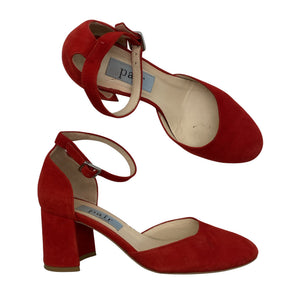 Unisex A Pair - High heels, size 38 - Red (1)