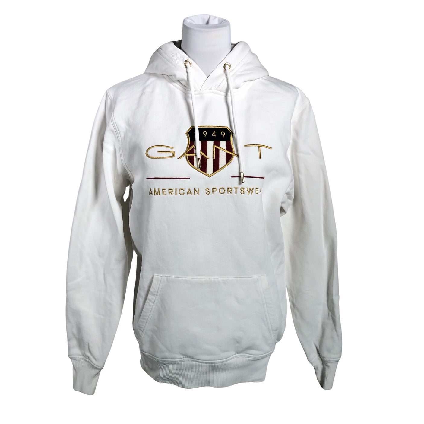 Unisex Gant - Hoodie, size 38 - White (1)