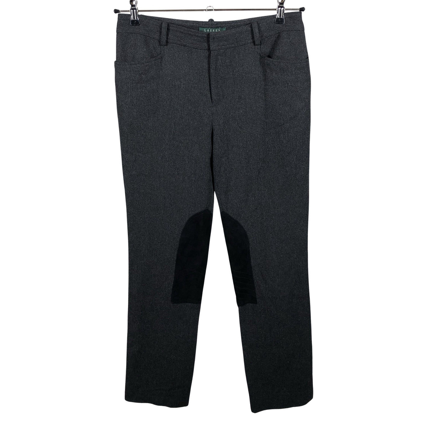 Unisex Lauren Ralph Lauren - Straight leg trousers, size 36 - Gray (3)