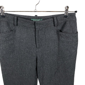 Unisex Lauren Ralph Lauren - Straight leg trousers, size 36 - Gray (5)