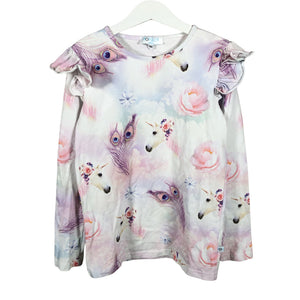 Unisex Pop & Co Helsinki - Tricot shirt, size 134 - 140 - White (1)