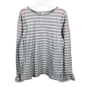 Unisex Polarn O. Pyret - Tricot shirt, size 146 - 152 - Gray (1)