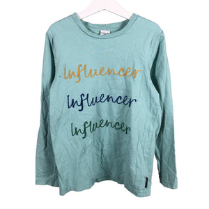 Unisex Polarn O. Pyret - Tricot shirt, size 134 - 140 - Green (2)