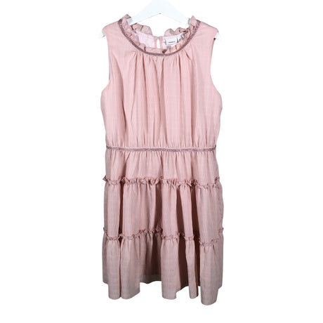 Unisex Name It - Schiffon dress, size 140 - 146 - Light pink (2)