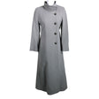 Unisex Scandinavian Look - Wool coat, size 36 - Gray ()