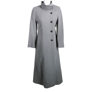 Unisex Scandinavian Look - Wool coat, size 36 - Gray (1)