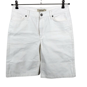 Unisex Nanso - Denim shorts, size 36 - White (1)