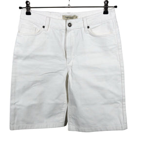 Unisex Nanso - Denim shorts, size 36 - White (2)