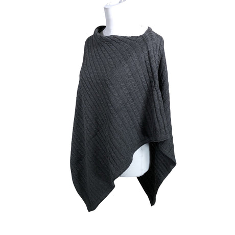 Unisex me&i - Poncho, size 40 - Gray (2)