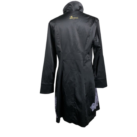 Unisex Desigual - Trench coat, size 40 - Black (2)