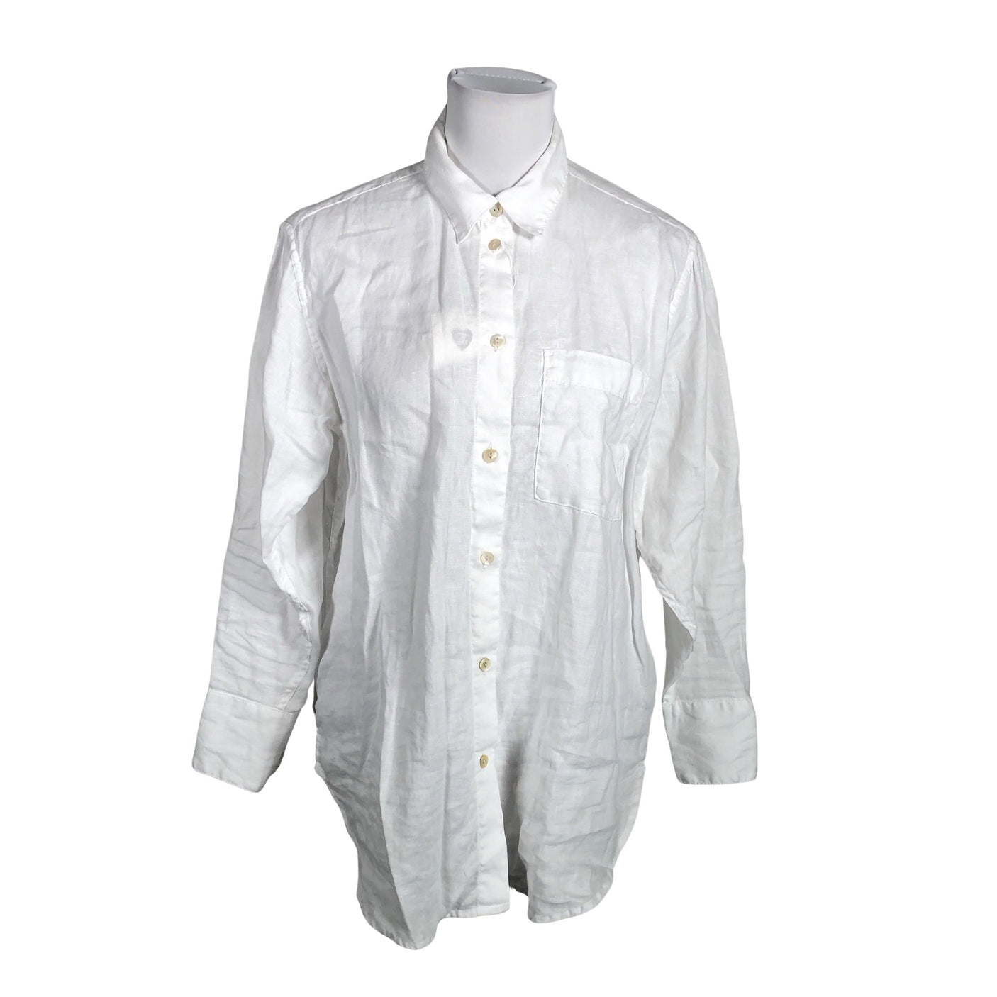 Unisex Marks&Spencer - Collared shirt, size 36 - White (1)