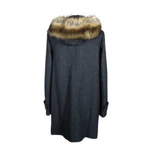 Unisex Naf Naf - Wool coat, size 40 - Gray (2)