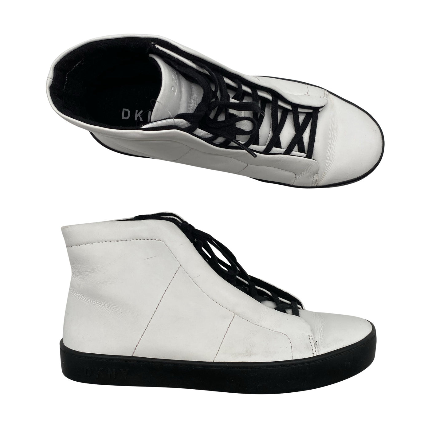 Unisex DKNY - Casual sneakers, size 37 - White (1)