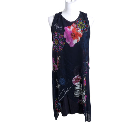 Unisex Desigual - Schiffon dress, size 40 - Violet ()