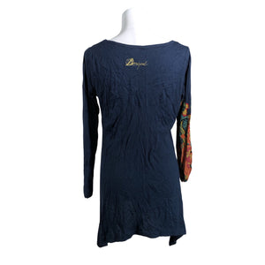 Unisex Desigual - Tricot tunic, size 40 - Blue (2)