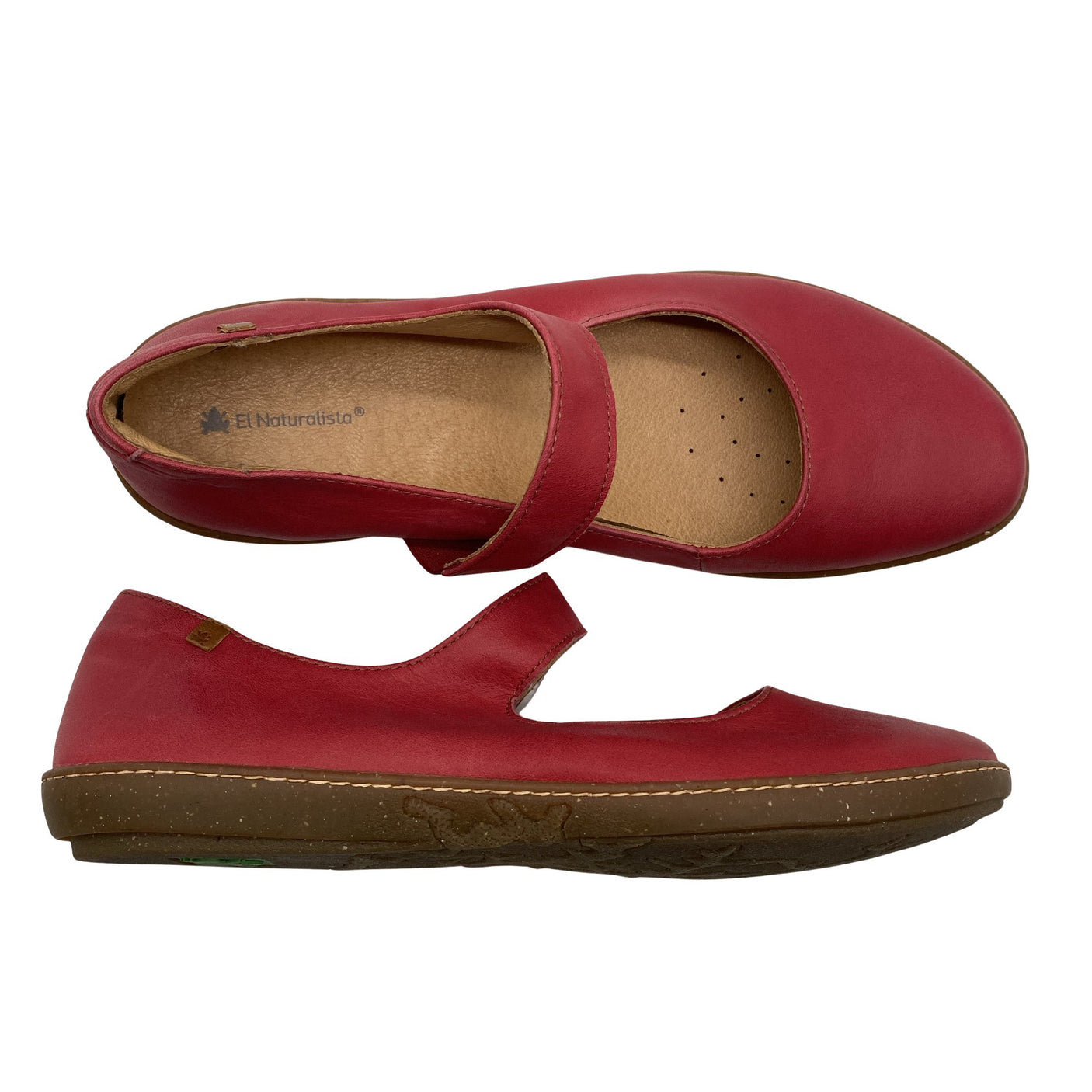 Unisex El naturalista - Ballerinas, size 42 - Red (1)