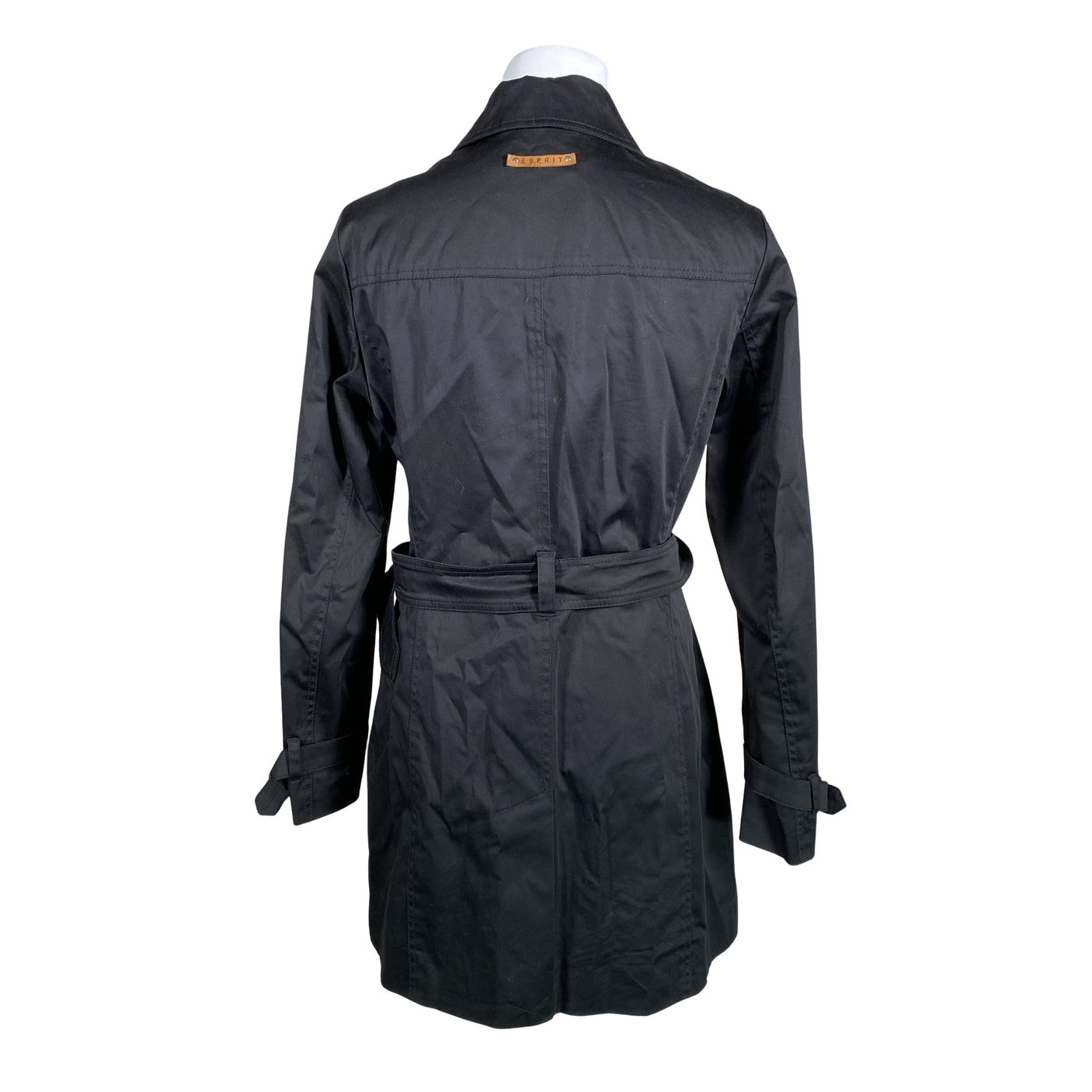 Unisex Esprit - Trench coat, size 38 - Black (2)