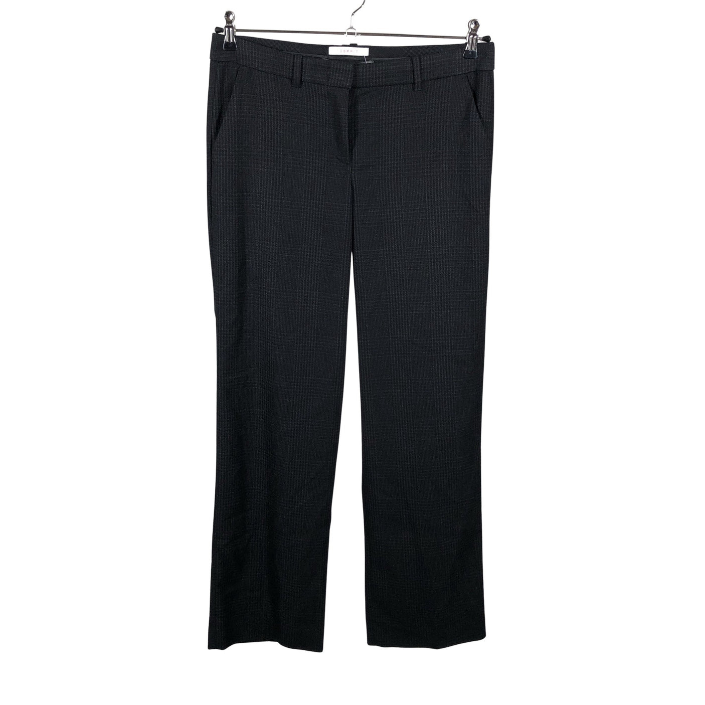 Unisex Esprit - Straight leg trousers, size 38 - Black (2)