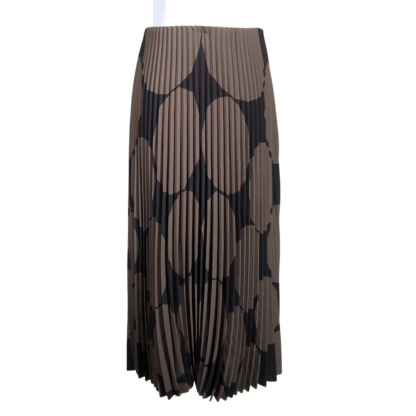 Unisex Marimekko - Pleated skirt, size 38 - Brown (1)