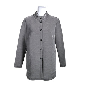 Unisex Voglia - Sweat jacket, size 40 - Black (1)