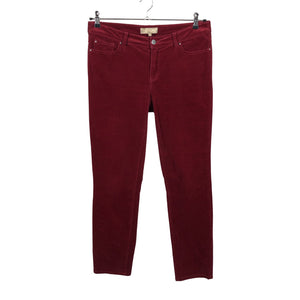 Unisex Noom - Velvet pants, size 40 - Wine red (1)